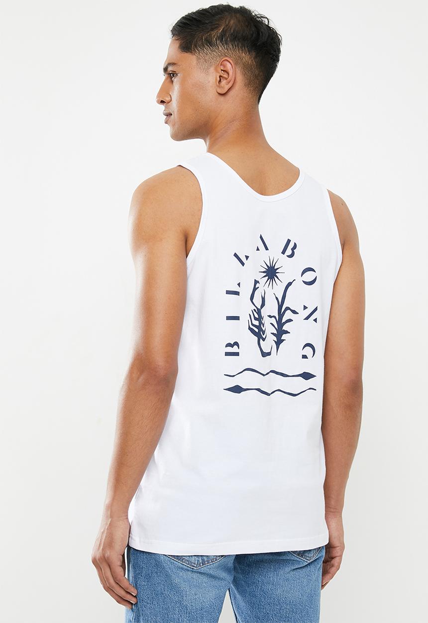 Billabong  - Scorpio singlet - white