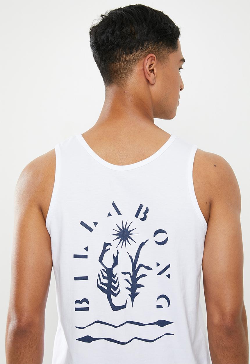 Billabong  - Scorpio singlet - white