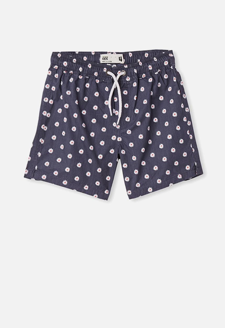 Cotton On - Volly short - daisy & vintage navy