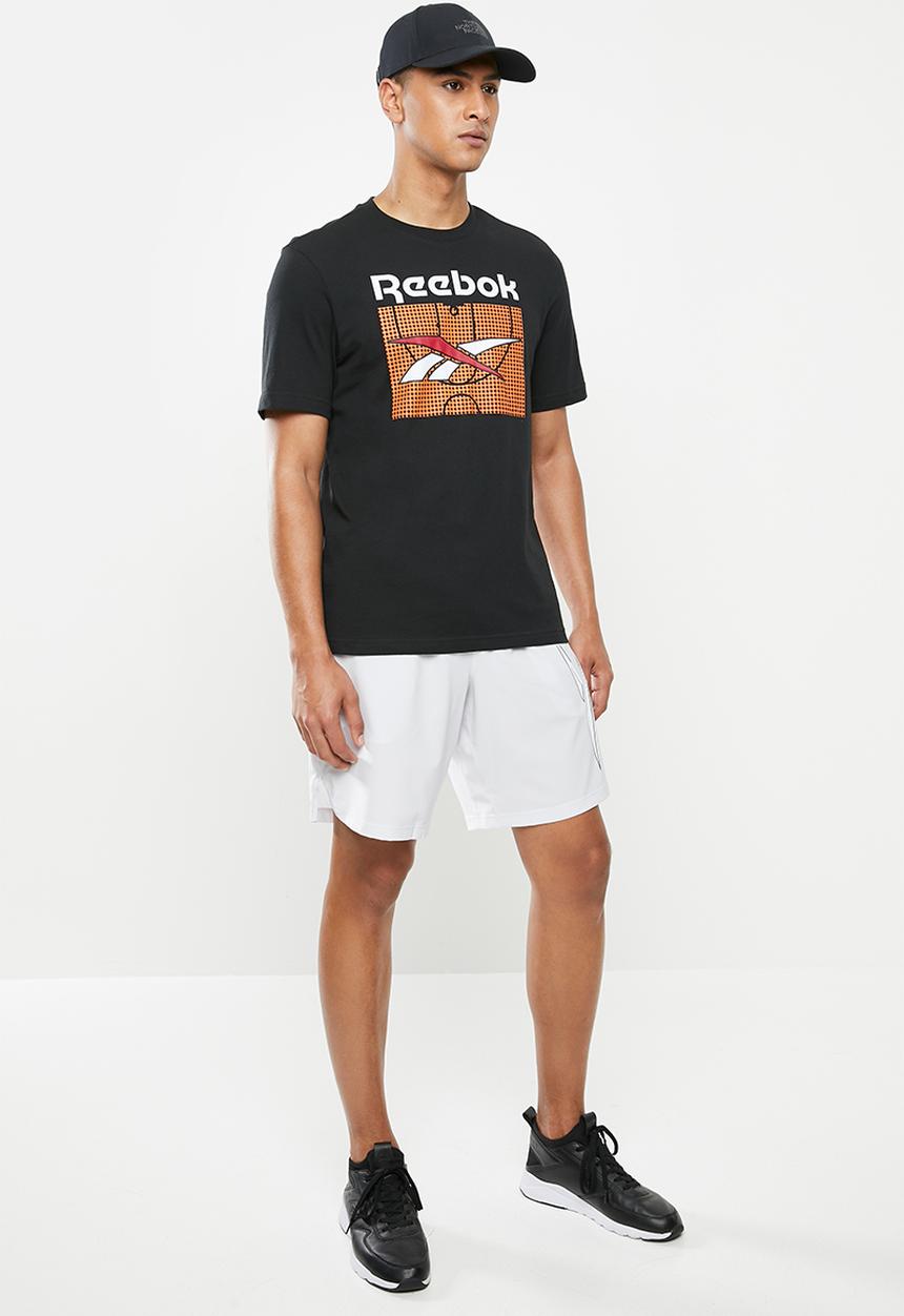 Reebok - Cl gp basketball court tee - black