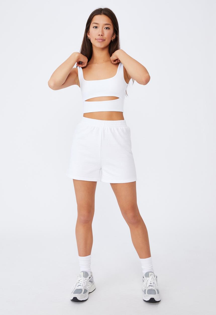 Factorie - Cut out front tank - white