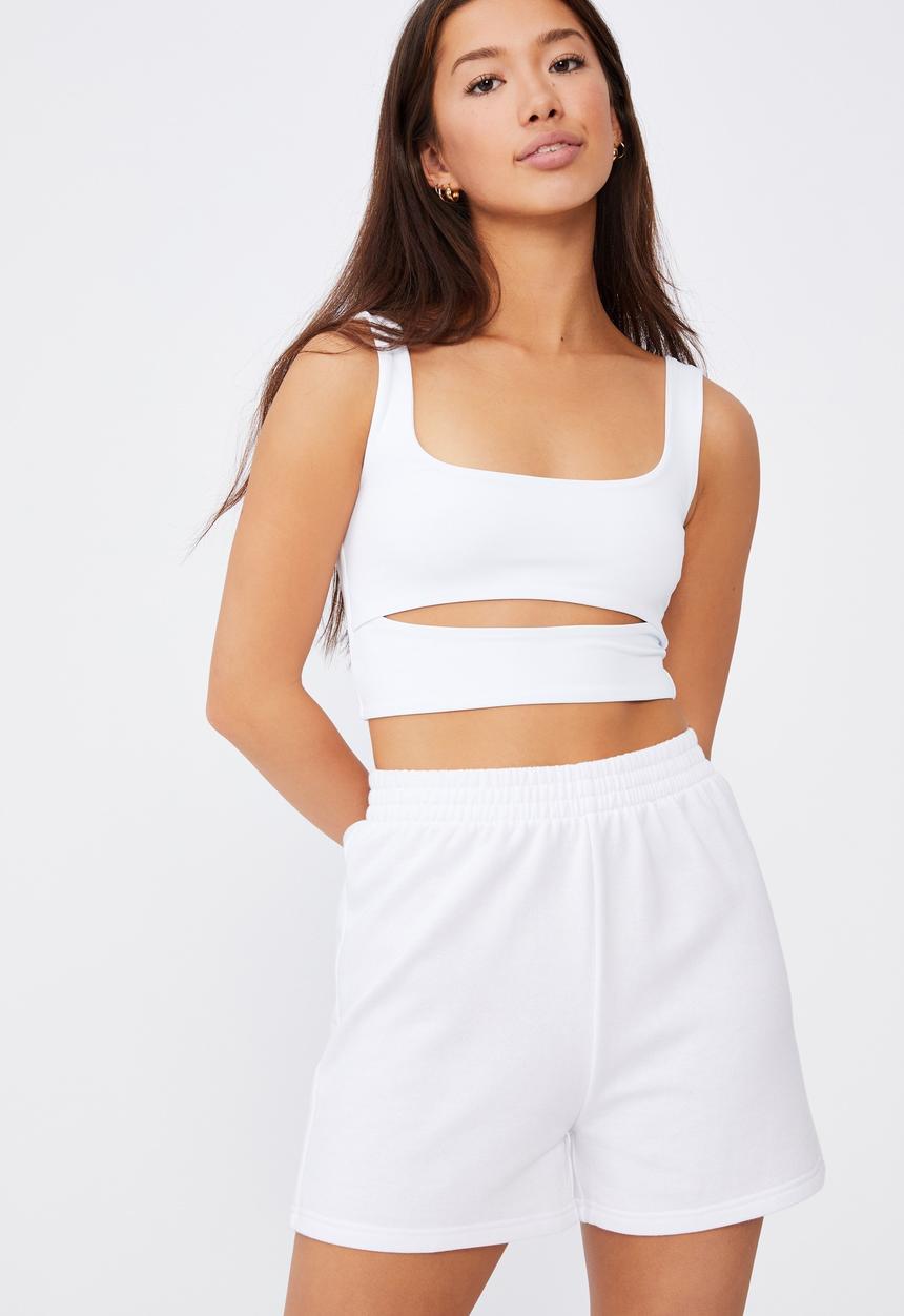 Factorie - Cut out front tank - white