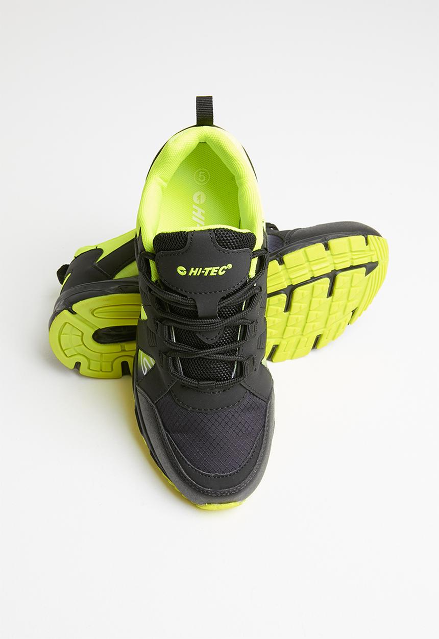 Hi-Tec - Warrior jnr - black/lime