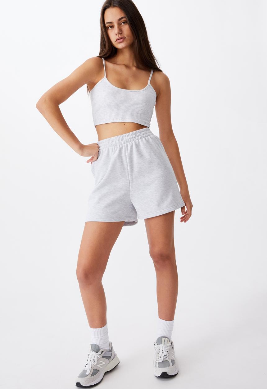 Factorie - Ladder back detail bralet - grey 