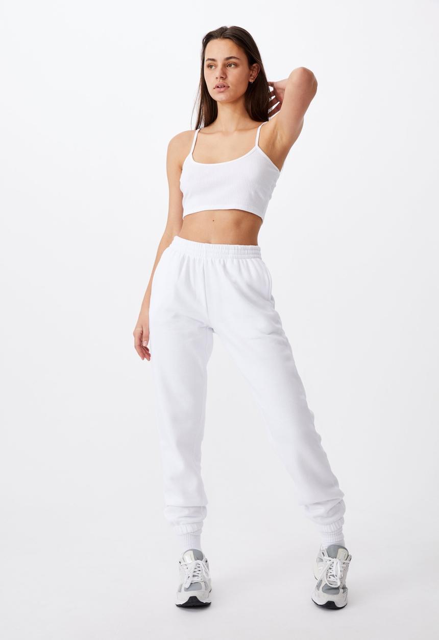 Factorie - Ladder back detail bralet - white
