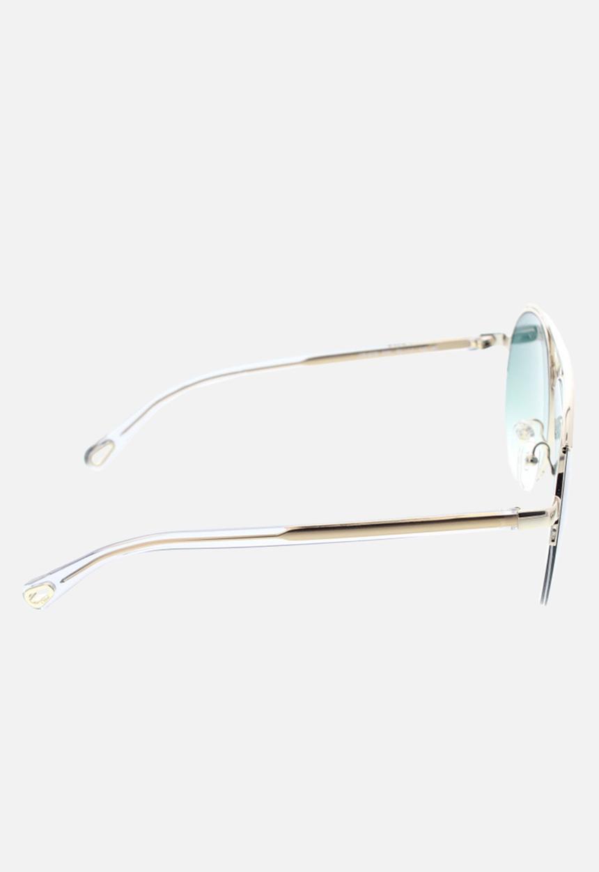 Chloe - Chloe sunglasses  - gold gradient petrol