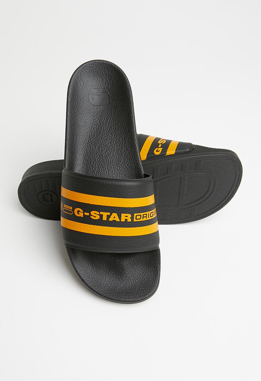 G-STAR - Cart slide iv - black / yellow
