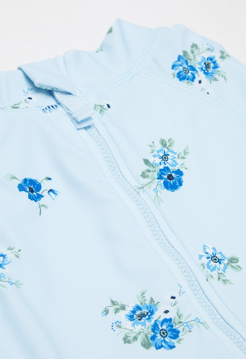 Free by Cotton On - Lindsay long sleeve one piece - blue