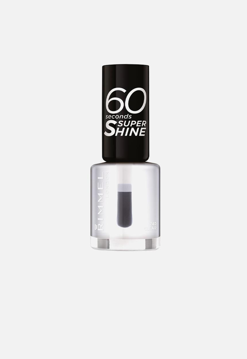 Rimmel - 60 Seconds Super Shine Nail Polish - Clear