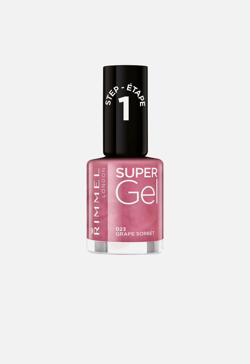 Rimmel - Super Gel Nail Polish - Grape Sorbet