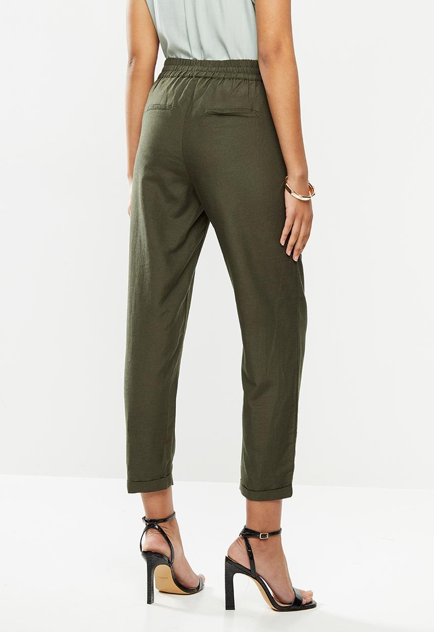 ONLY - Viva life pant - olive