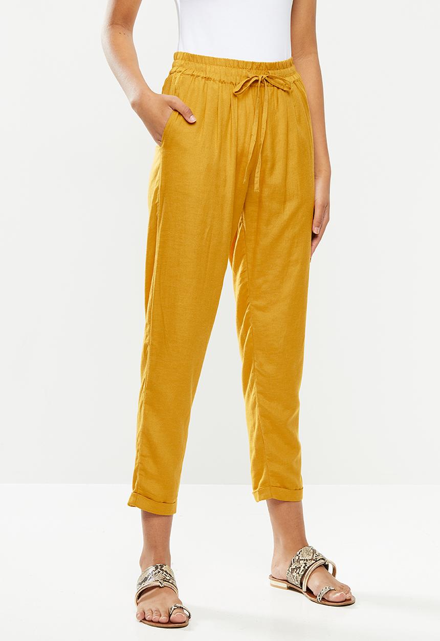 ONLY - Viva life pant - mustard