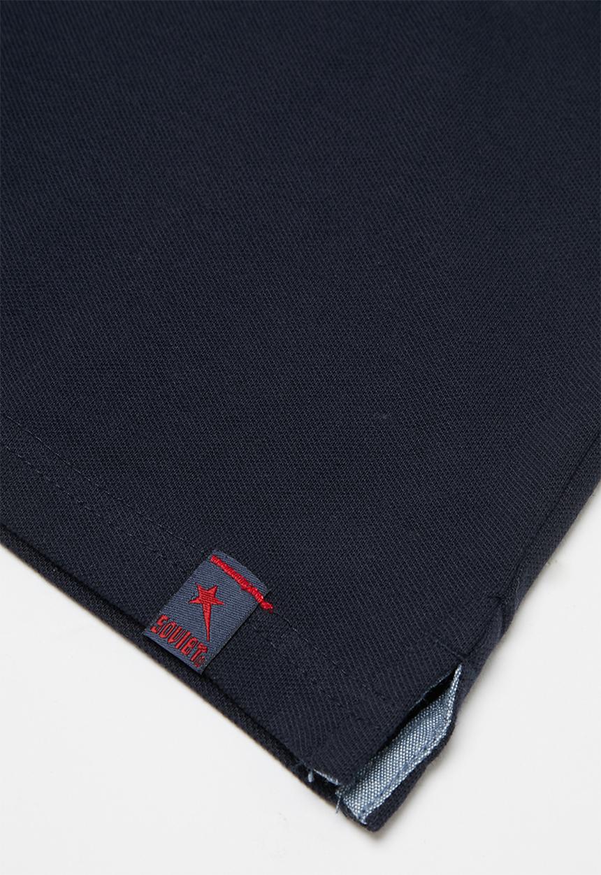 SOVIET - Boys short sleeve pique golfer - navy
