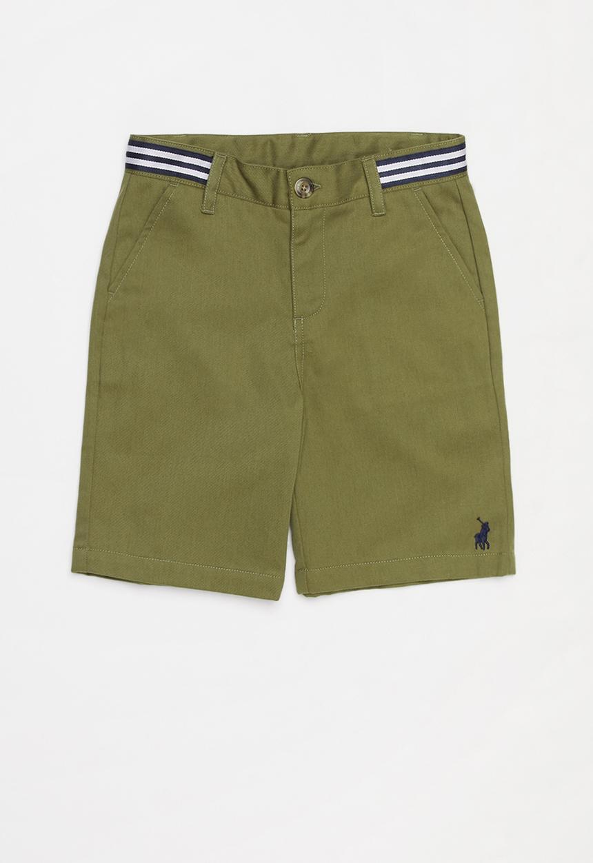 POLO - Boys bradley chino short - olive