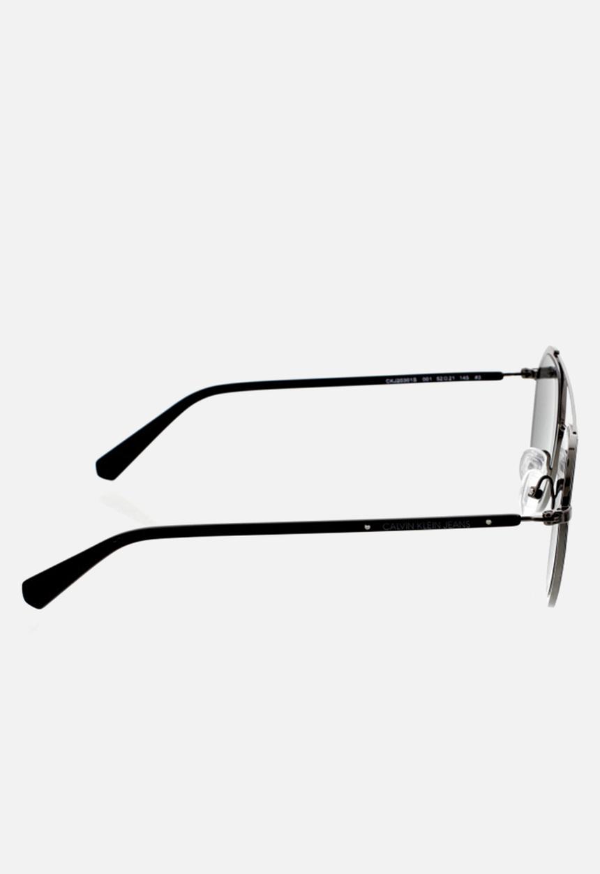 CALVIN KLEIN JEANS - DNU - Calvin klein jeans round sunglasses  - matte black