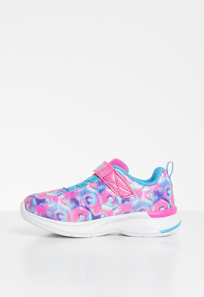 Skechers - Jumpin jams - pink & blue 