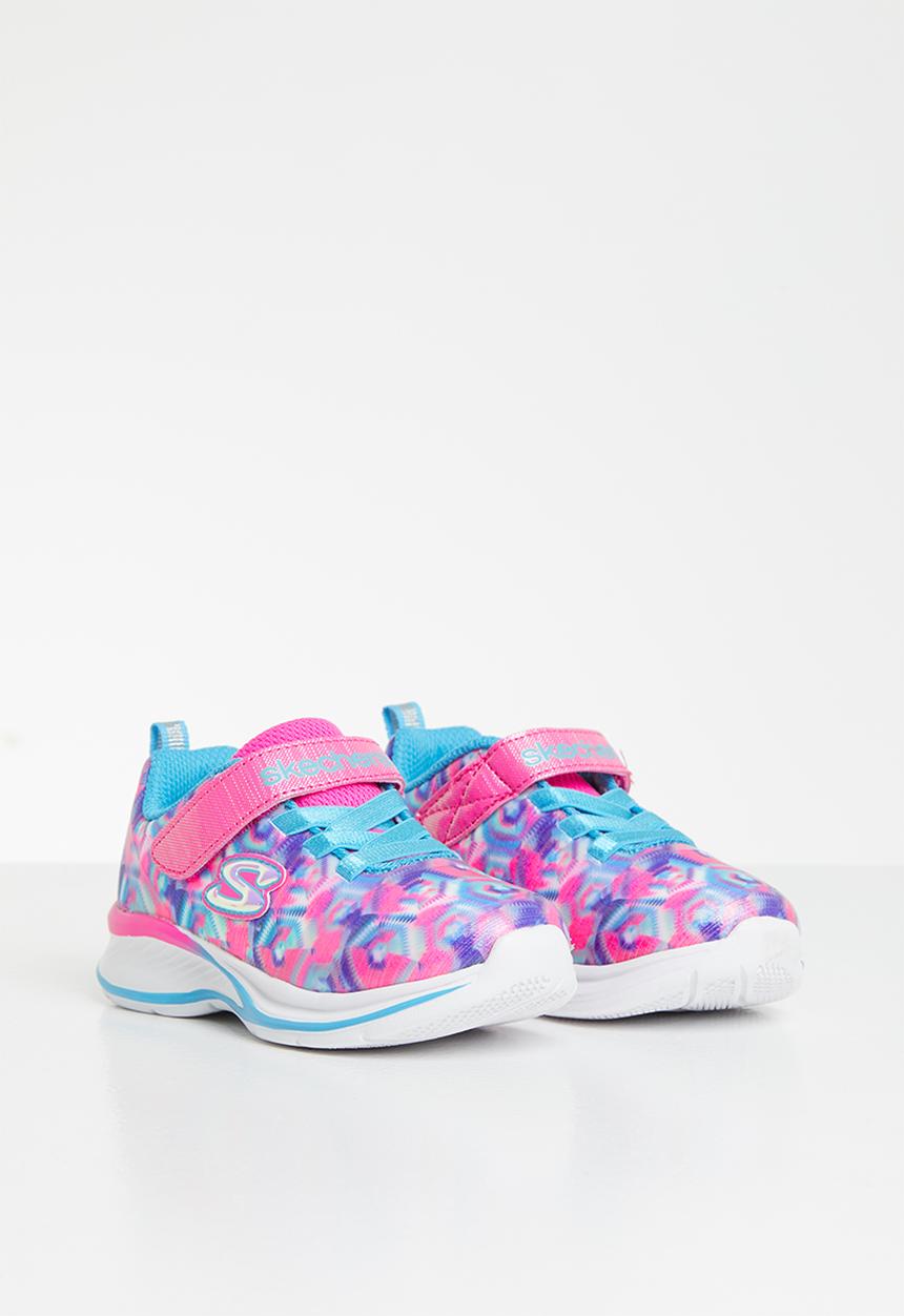 Skechers - Jumpin jams - pink & blue 