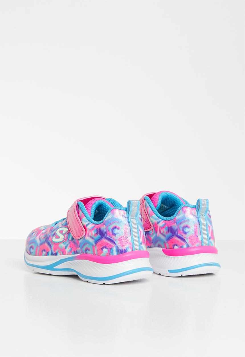 Skechers - Jumpin jams - pink & blue 