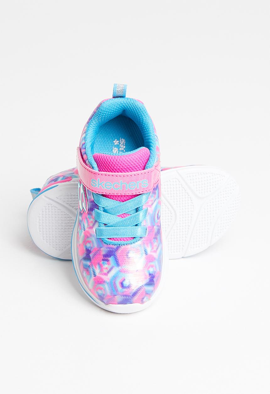 Skechers - Jumpin jams - pink & blue 