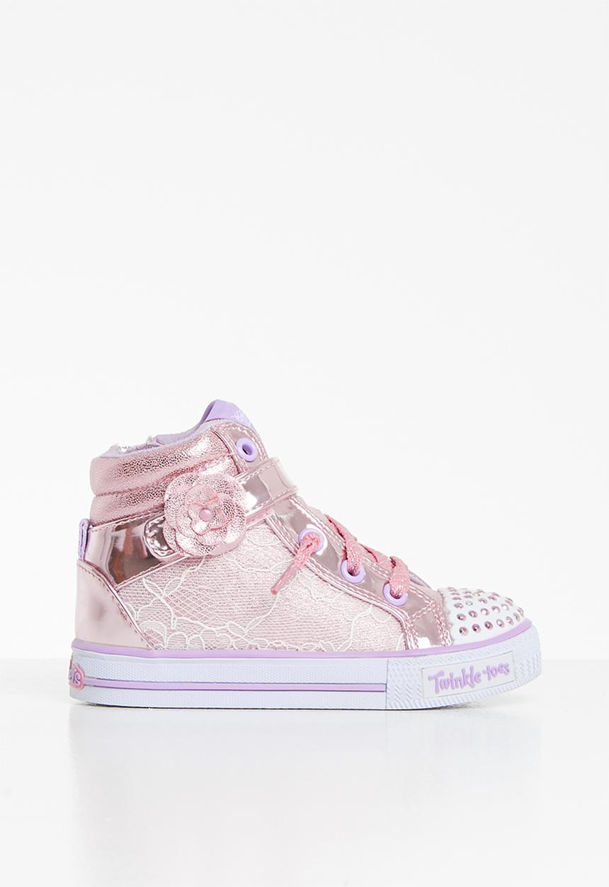 Skechers - Shuffles-doily dance - pink & purple 