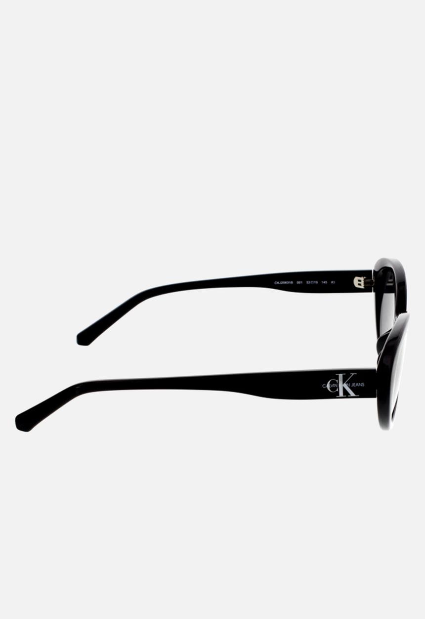 CALVIN KLEIN JEANS - DNU - Calvin klein jeans oval sunglasses - black