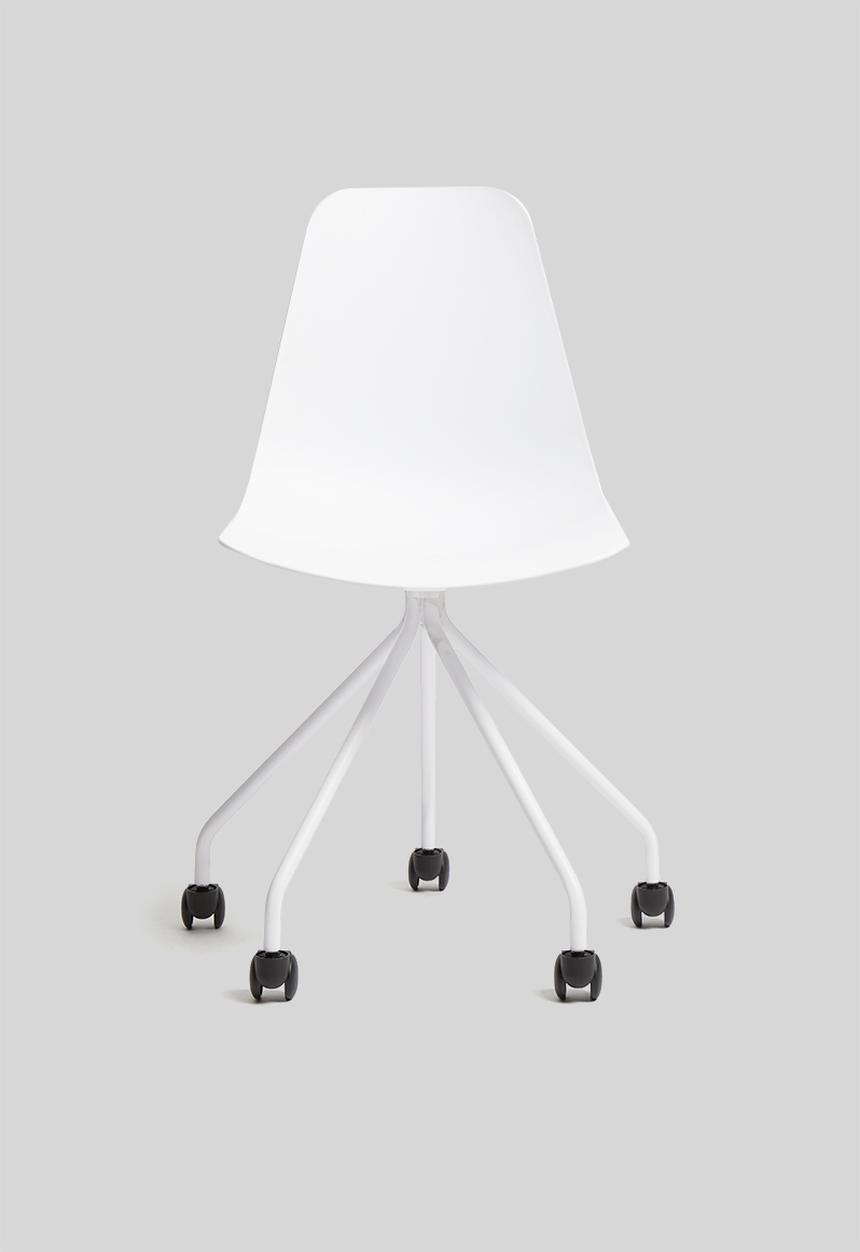 Sixth Floor - Ellie office chair - white