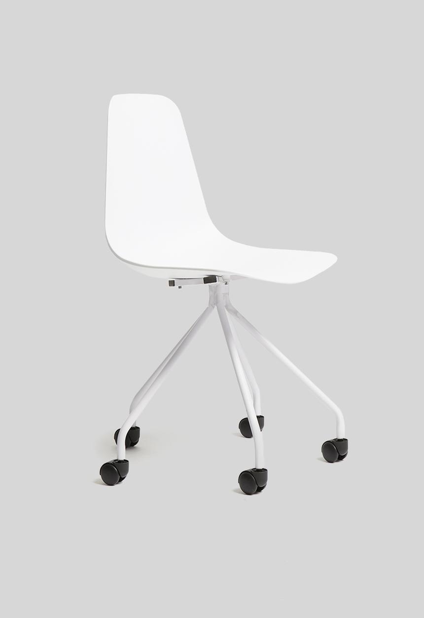 Sixth Floor - Ellie office chair - white