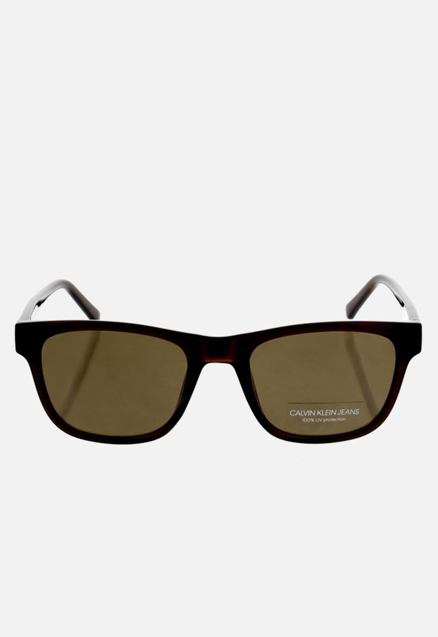 CALVIN KLEIN JEANS - DNU - Calvin klein jeans rectangle sunglasses - crystal brown