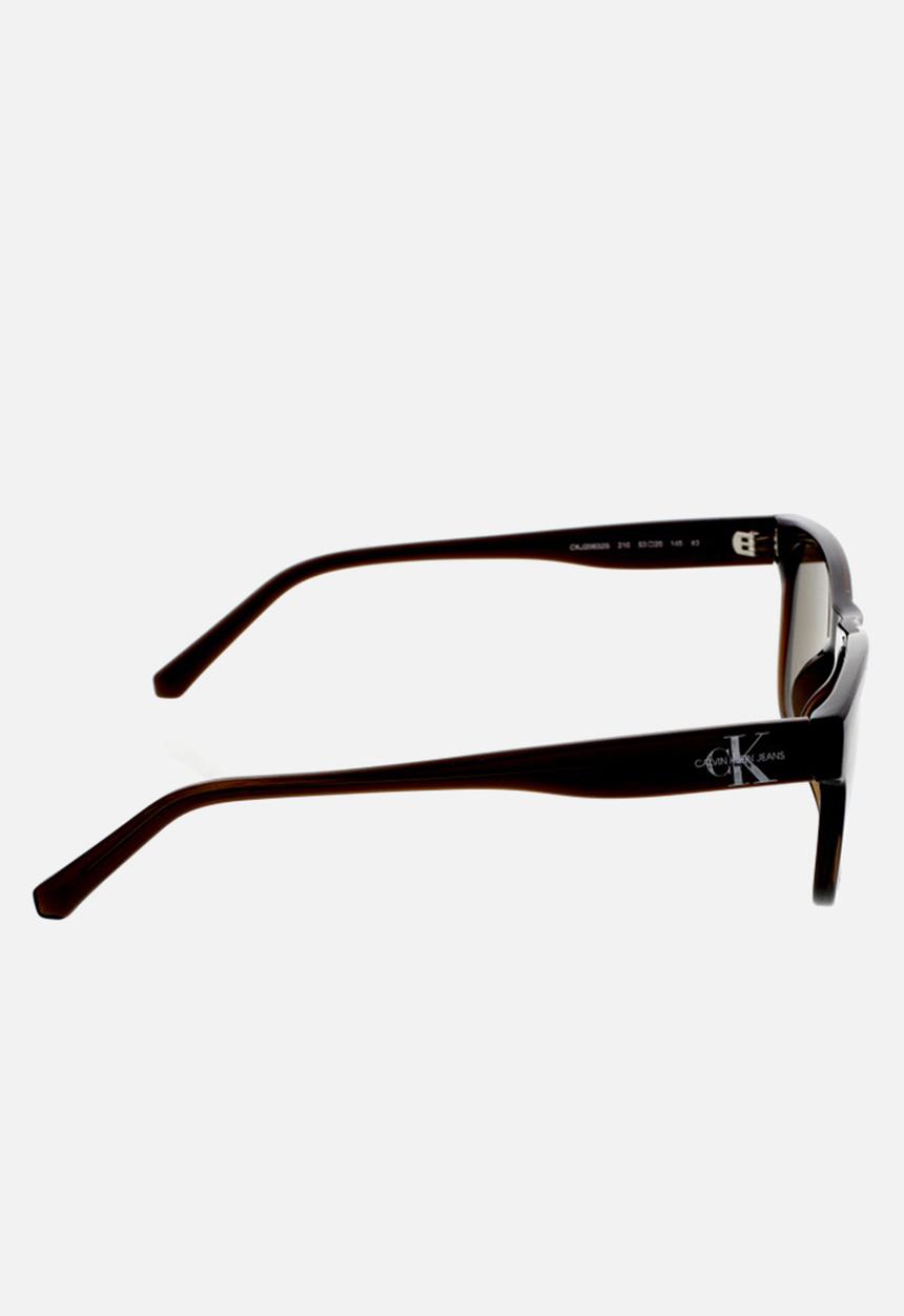CALVIN KLEIN JEANS - DNU - Calvin klein jeans rectangle sunglasses - crystal brown