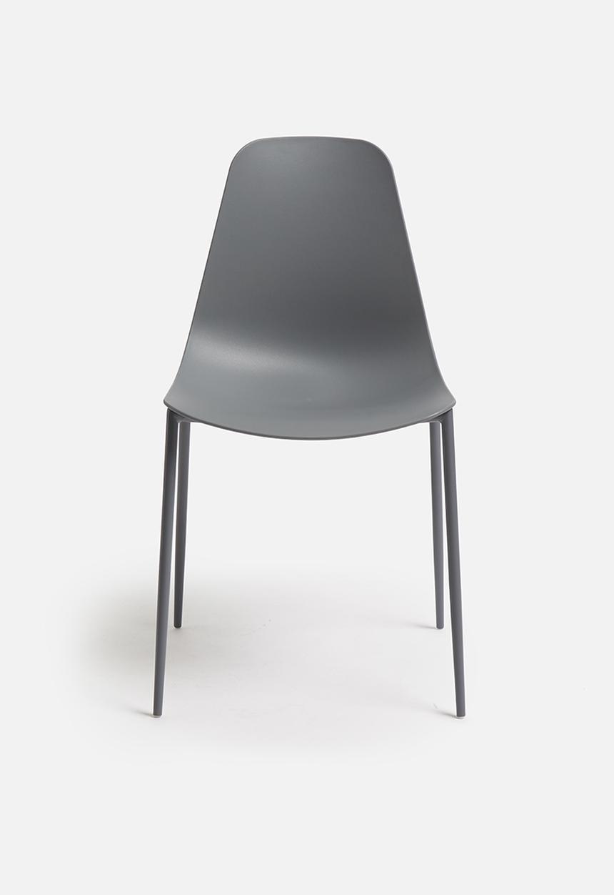 Sixth Floor - Perry dining chair - charcoal