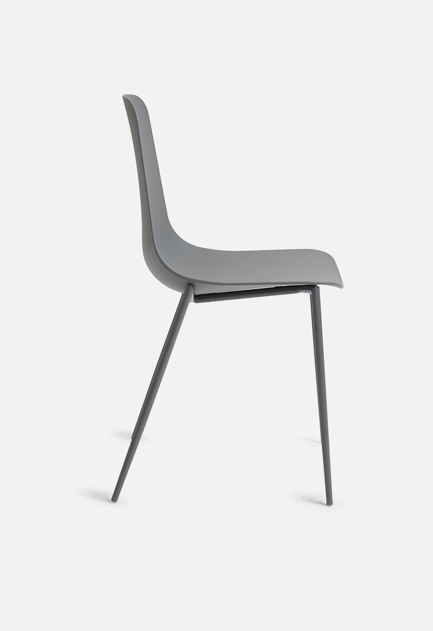 Sixth Floor - Perry dining chair - charcoal