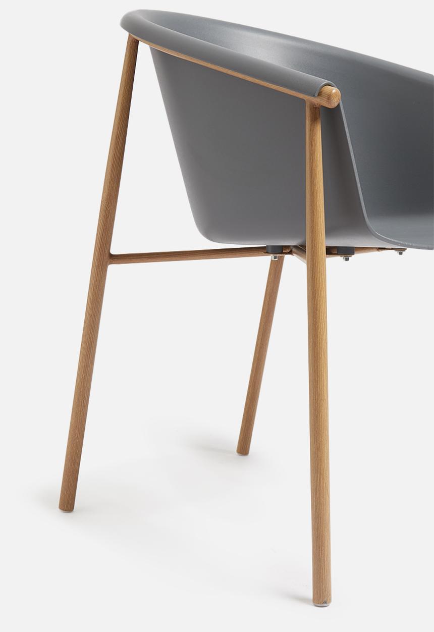 Sixth Floor - Akina dining chair - charcoal