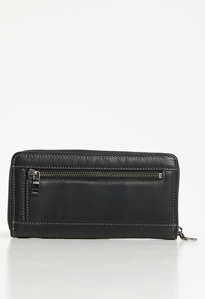 BUSBY - Zulu clutch purse - black