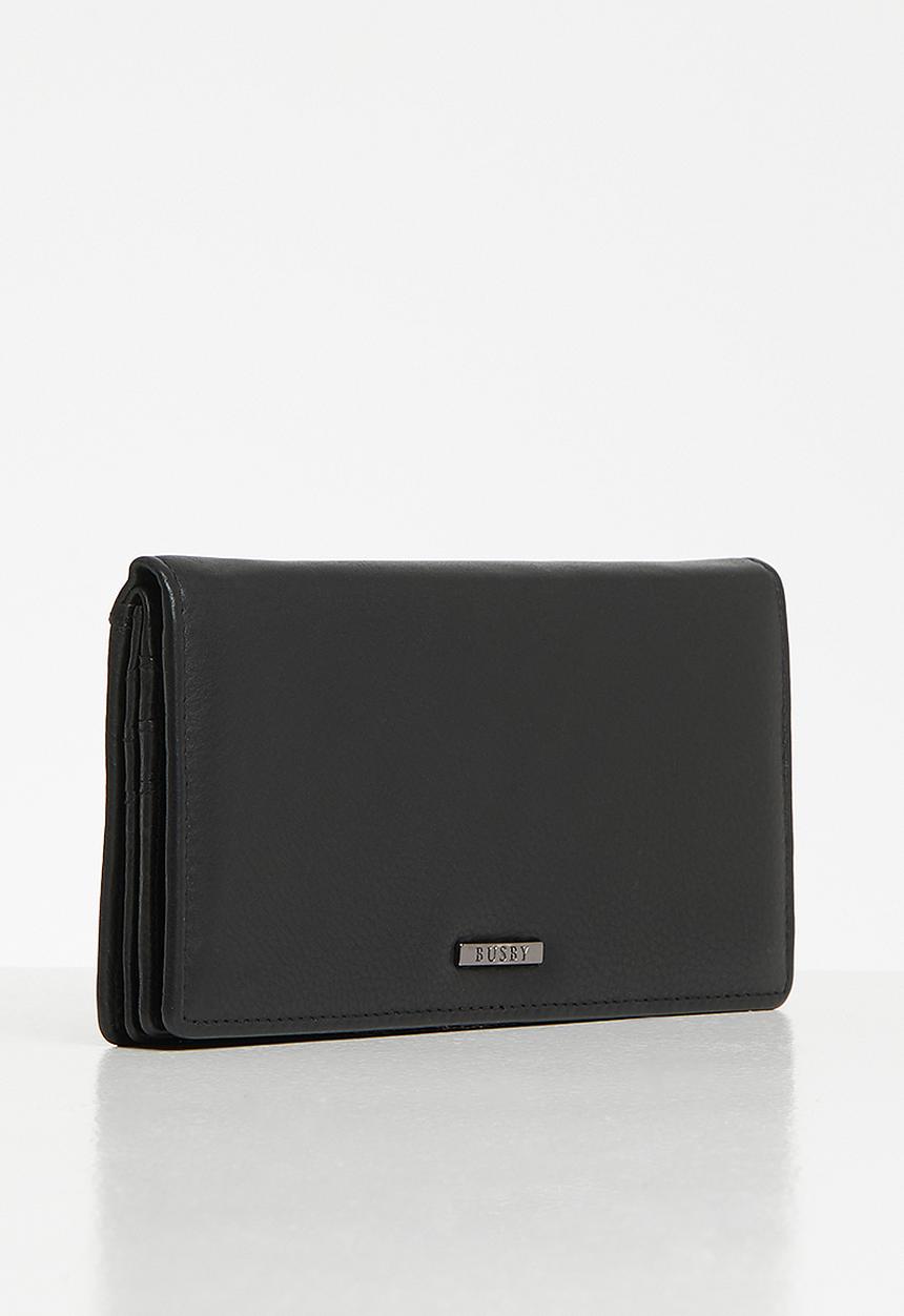 BUSBY - Vintage iii classic purse - black
