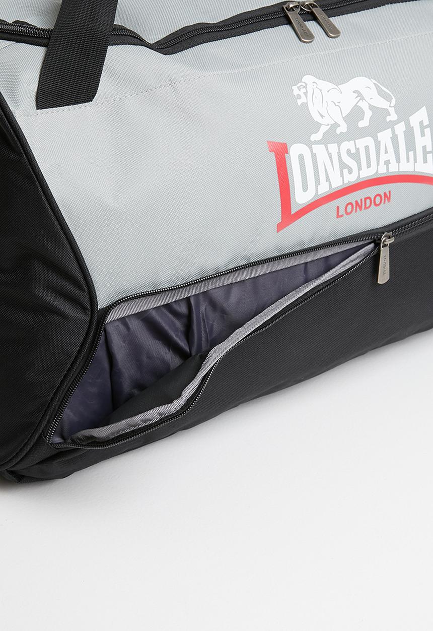 Lonsdale - Travel bag - black & grey