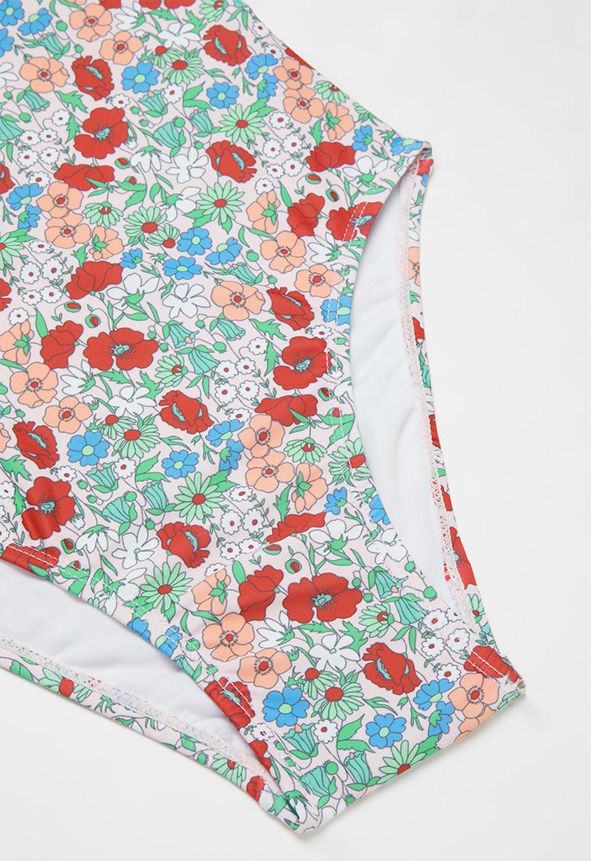 Free by Cotton On - Willow frill one piece - multi 