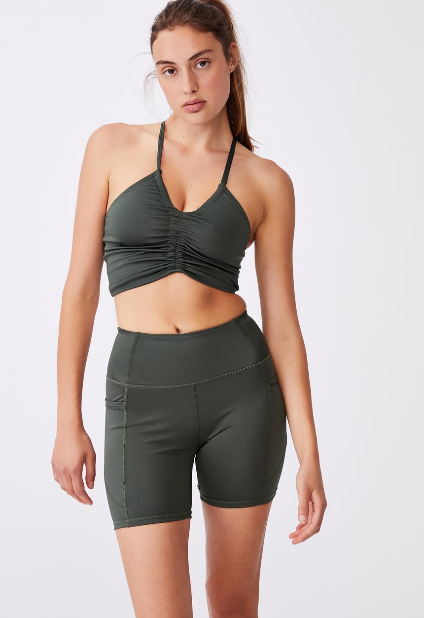 Cotton On - Love you a latte ruched vestlet - khaki
