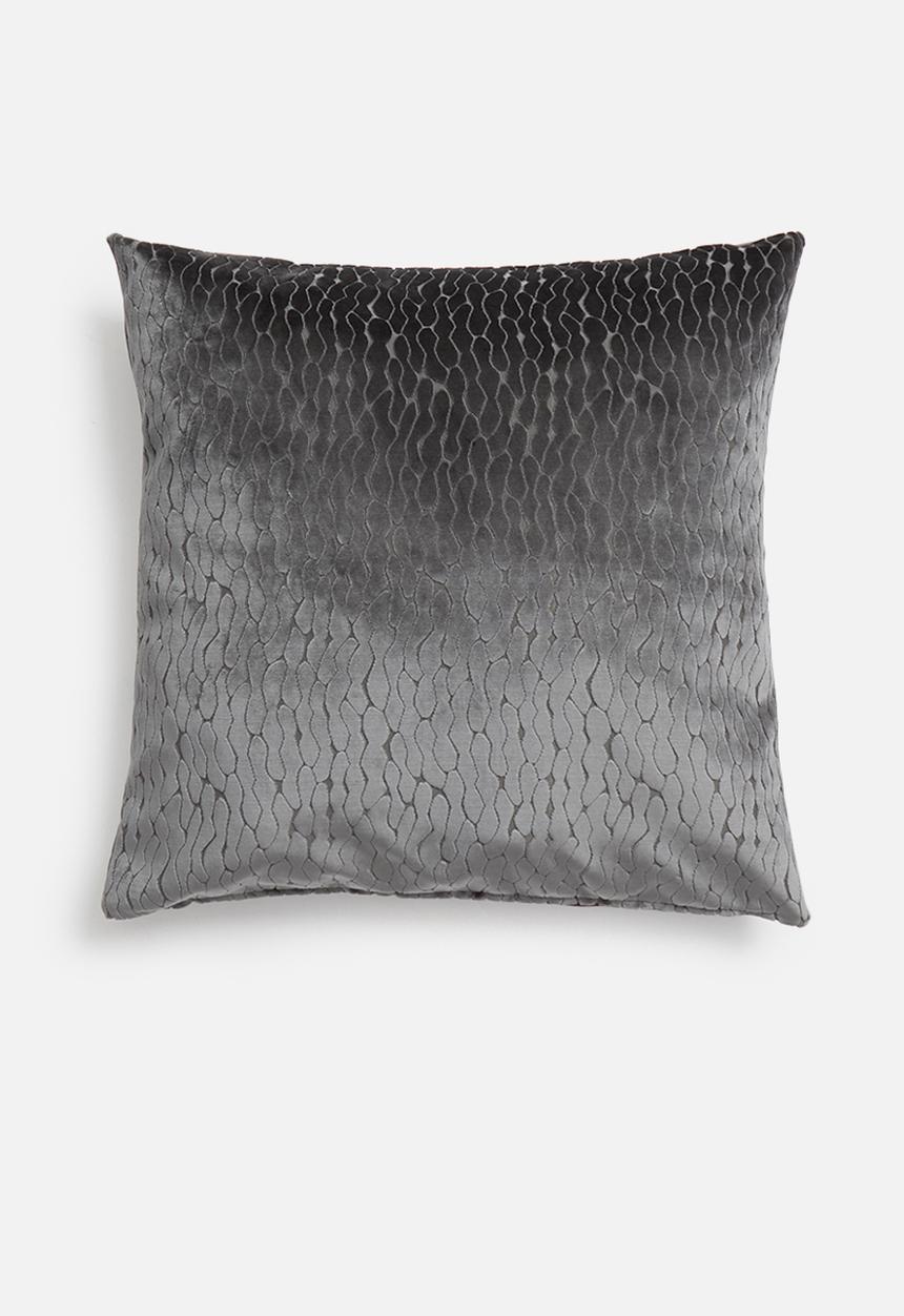 Hertex Haus - Scarab cushion cover - steel