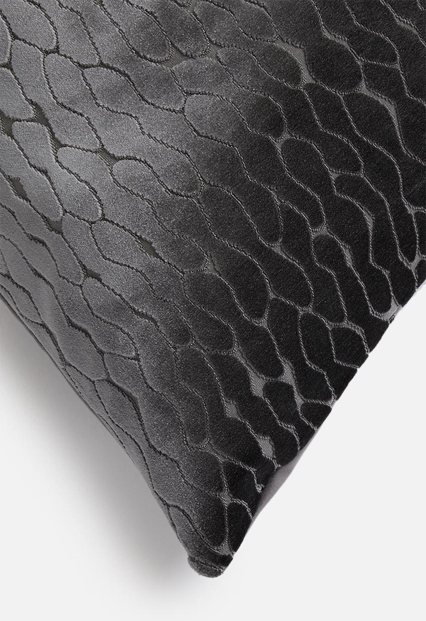 Hertex Haus - Scarab cushion cover - steel
