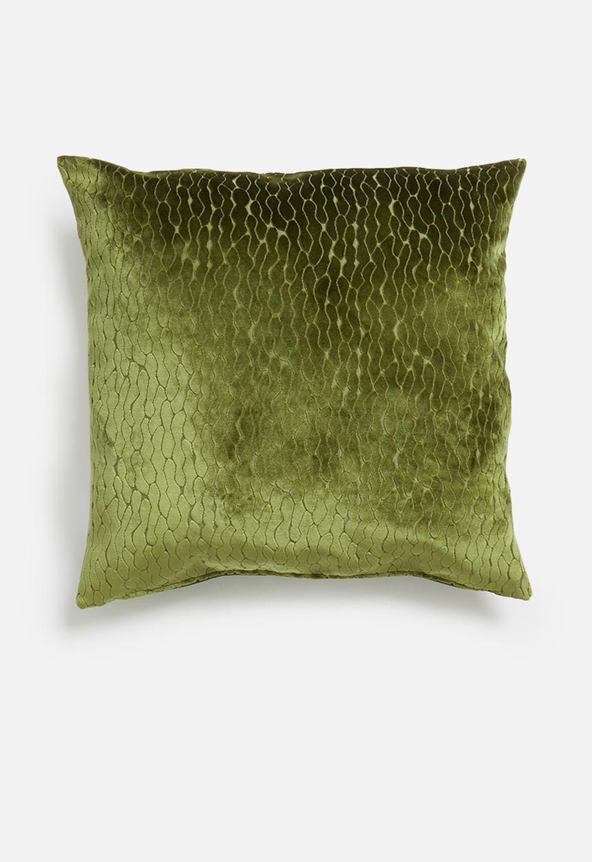 Hertex Haus - Scarab cushion cover - olive