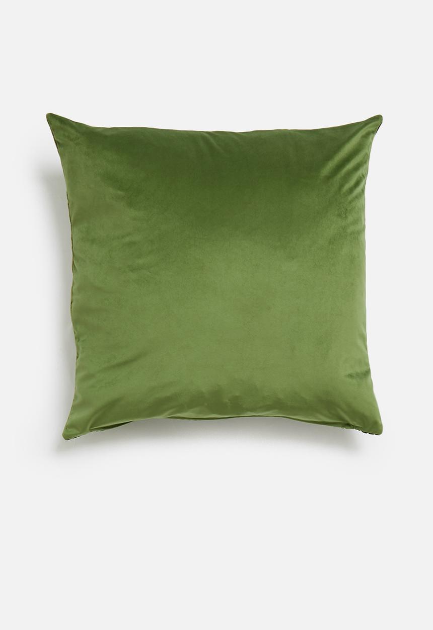 Hertex Haus - Scarab cushion cover - olive