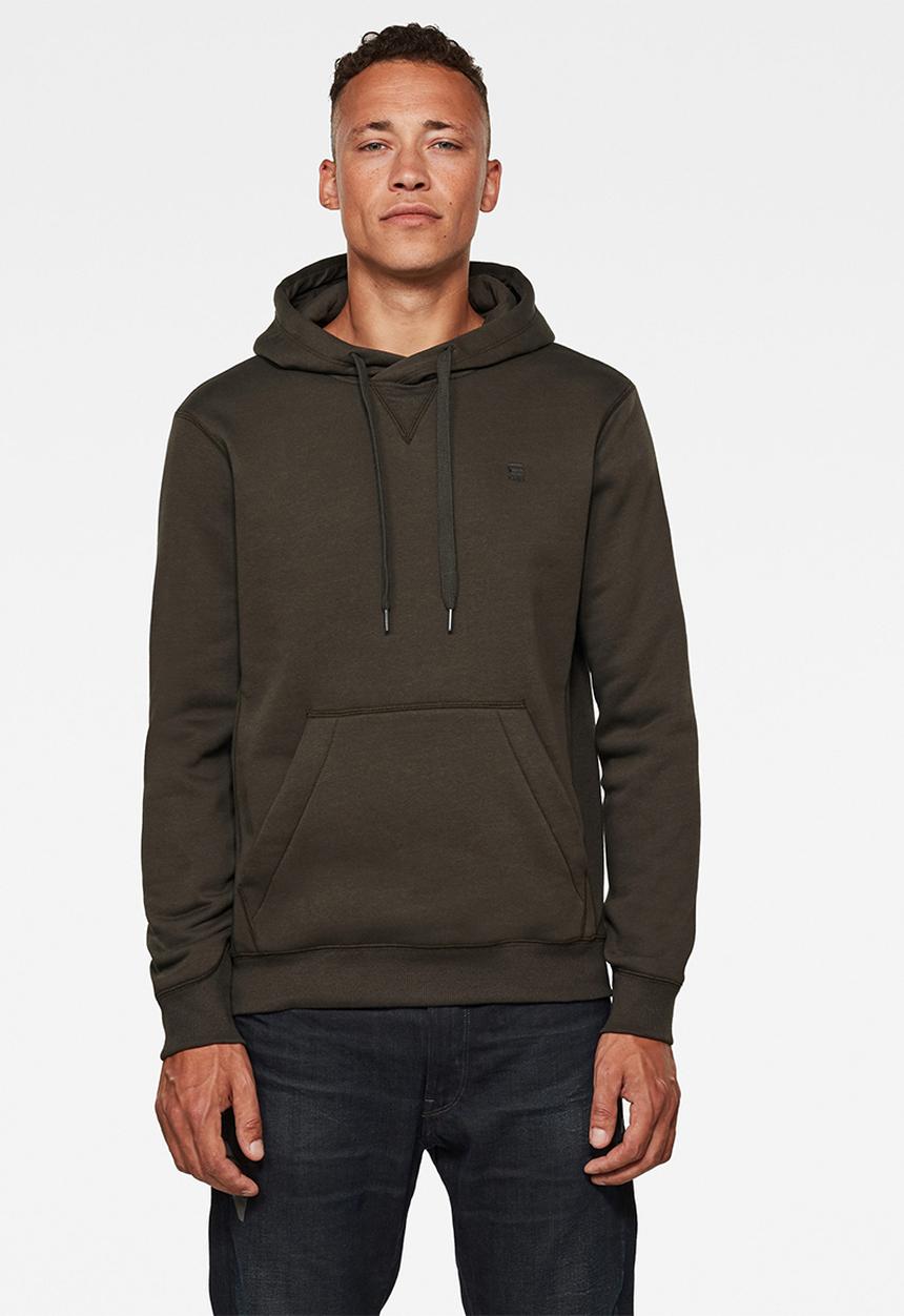 G-STAR - Premium core hoodie long sleeve - dark grey 