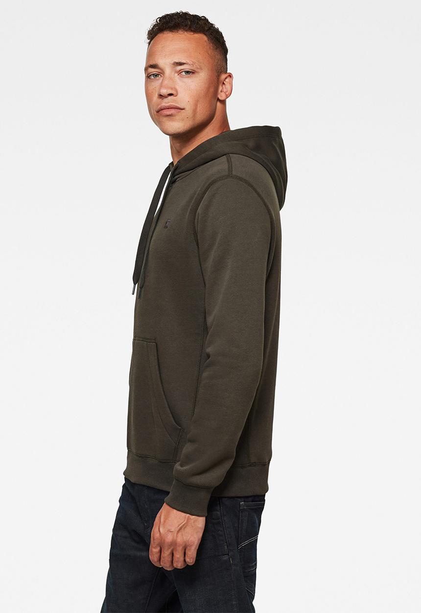 G-STAR - Premium core hoodie long sleeve - dark grey 