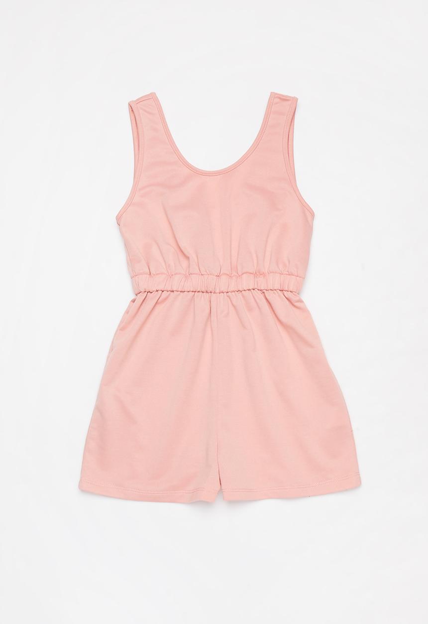 Superbalist - Terry playsuit - pink