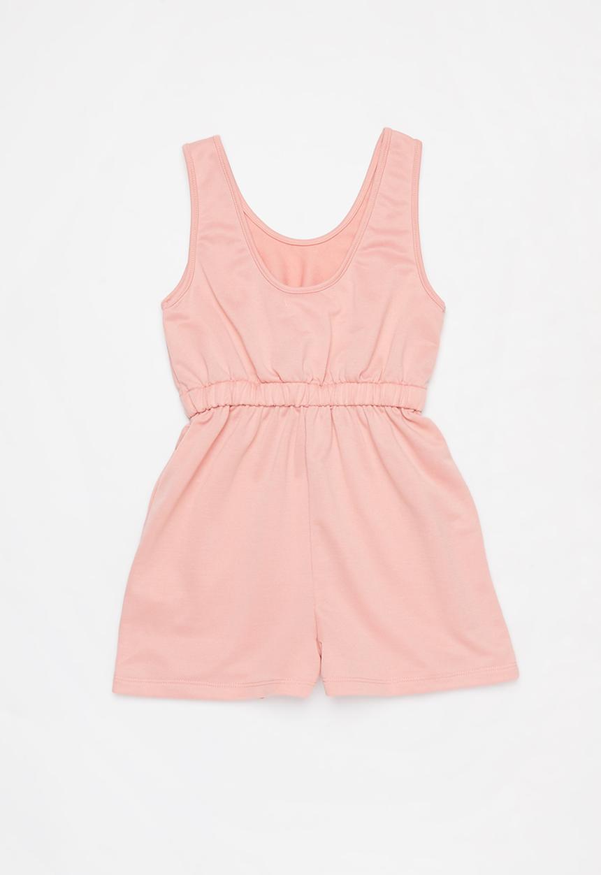 Superbalist - Terry playsuit - pink