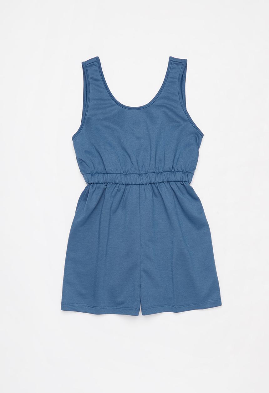 Superbalist - Terry playsuit - blue