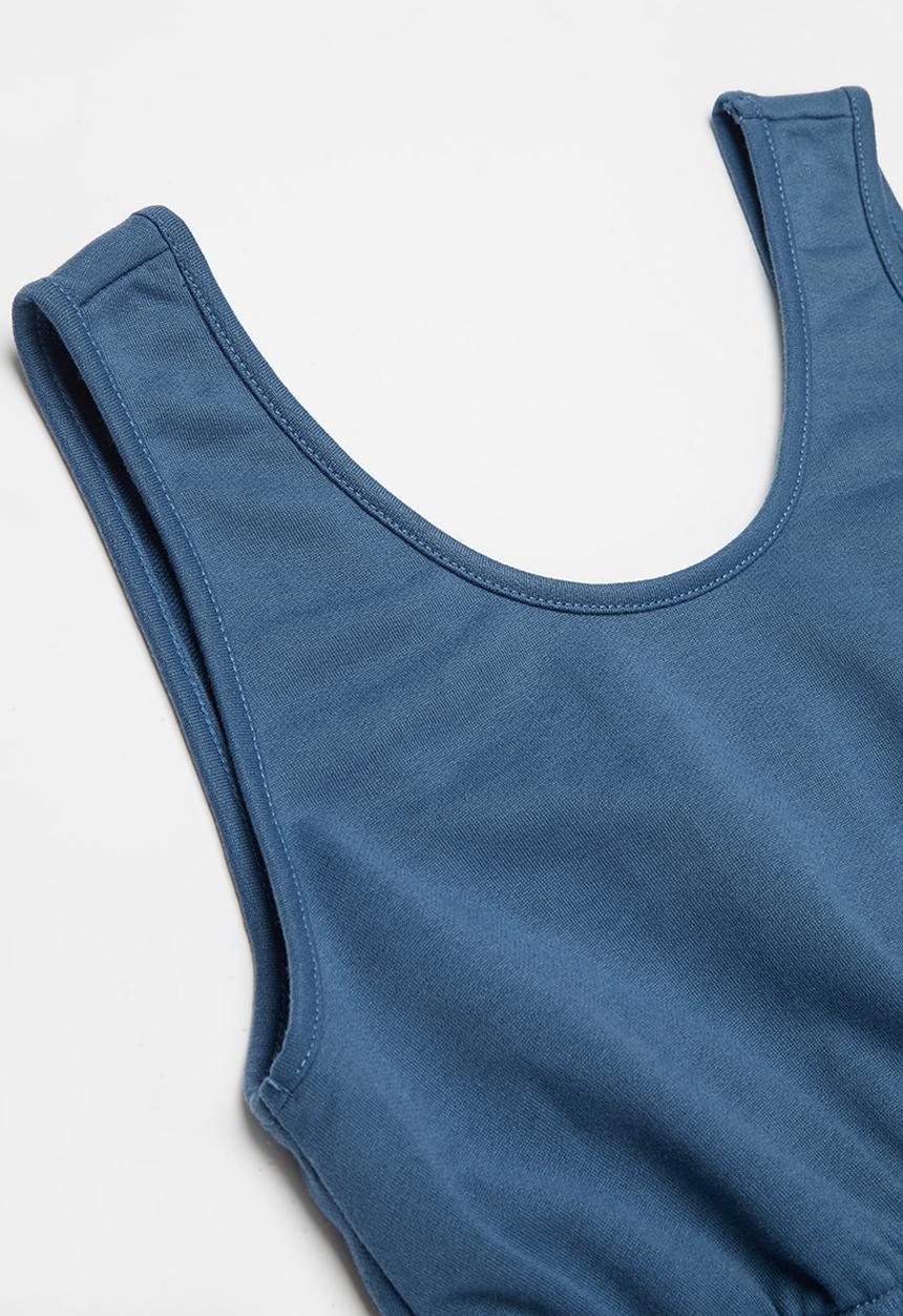 Superbalist - Terry playsuit - blue