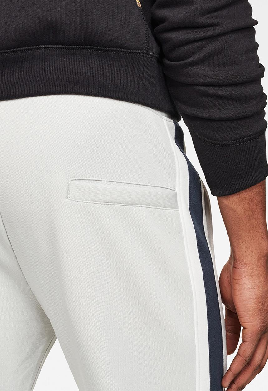 G-STAR - Side stripe sw pant - grey 