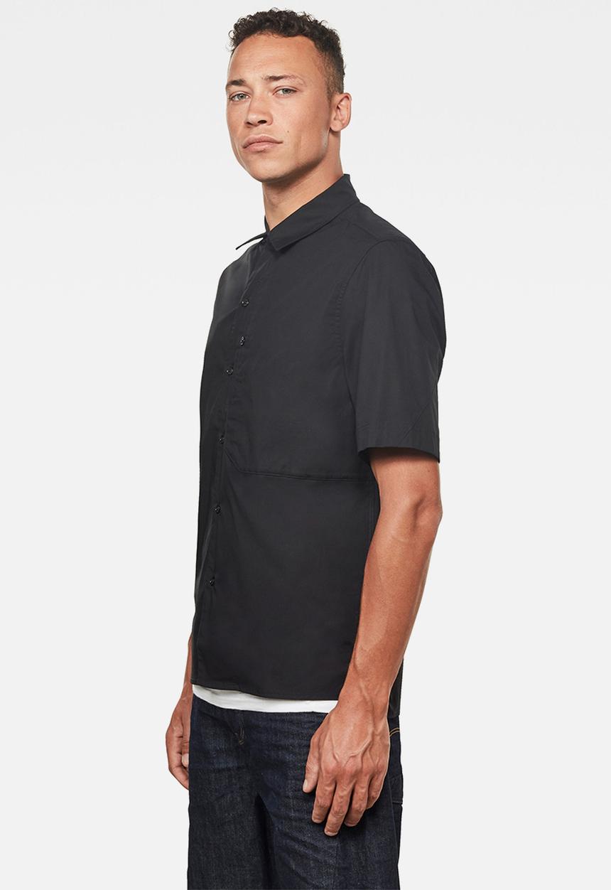 G-STAR - Stalt service short sleeve shirt - black