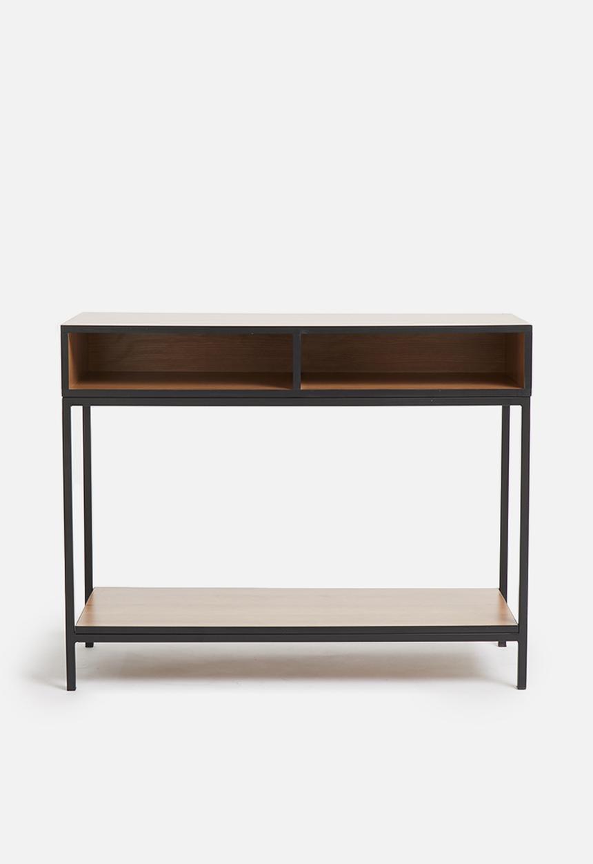 Sixth Floor - Pigeon console - natural & black